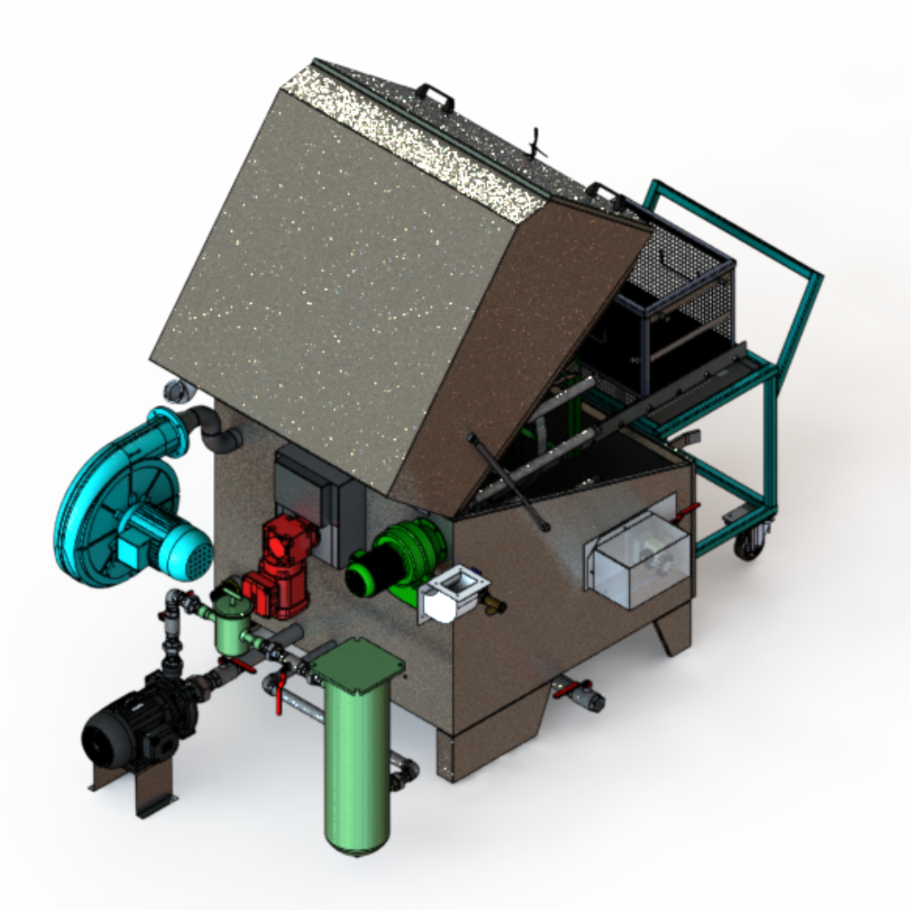Lavadora de pecas industriais modelo L102 subra (4)