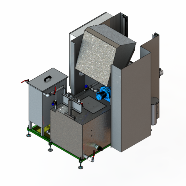 Lavadora de pecas industriais modelo L55 subra (1)